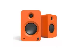 Kanto REN Powered Bookshelf Speaker System - Orange