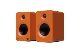 Kanto REN Powered Bookshelf Speakers - Matte Orange