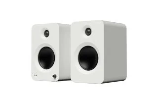 Kanto REN Powered Bookshelf Speakers - Matte White