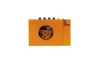 We Are Rewind Portable Cassette Player - Orange (Serge)