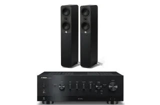 Yamaha R-N1000A Network Receiver with Q Acoustics Q 5040 Floorstanding Speakers