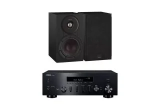 Yamaha R-N600A Network Receiver with Dali SONIK 1 Bookshelf Speakers