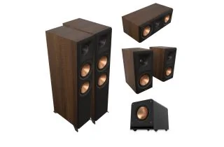 Klipsch Reference Premier RP-6000F II 5.1 AV Speaker Pack - Walnut