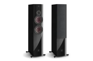 Dali RUBIKORE 6 Floorstanding Speakers - Black (High Gloss Lacquer)