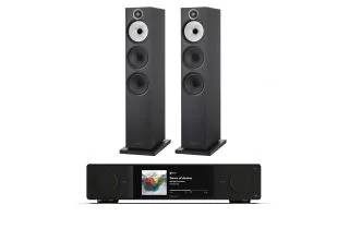 Arcam Radia SA35 Streaming Integrated Amplifier with Bowers & Wilkins 603 S3 Floorstanding Speakers