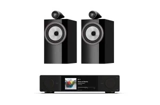 Arcam Radia SA35 Streaming Integrated Amplifier with Bowers & Wilkins 705 S3 Bookshelf Speakers