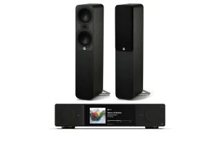 Arcam Radia SA35 Streaming Integrated Amplifier with Q Acoustics Q 5050 Floorstanding Speakers