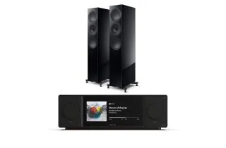 Arcam Radia SA45 Streaming Amplifier with KEF R7 Meta Floorstanding Speakers