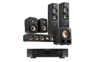 Marantz CINEMA 70s 7.2 Channel AV Receiver with Polk Signature Elite 5.1 Speaker Package