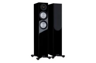 Monitor Audio Silver 200 7G Floorstanding Speakers - Black Gloss