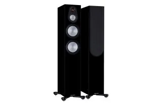 Nearly New - Monitor Audio Silver 300 7G Floorstanding Speakers - Black Gloss