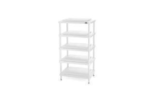 Solidsteel S5 Series Advanced 5-Shelf Hi-Fi Rack - White
