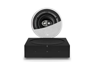 Sonos Amp with KEF Ci160CRds Ceiling Speaker