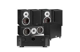 Marantz CINEMA 50 9.4 Channel AV Receiver with Dali Spektor 2 5.1 AV Speaker System
