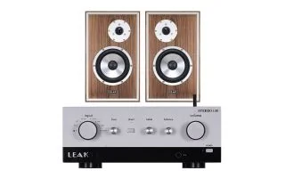 LEAK Stereo 130 Integrated Amplifier with Leak Sandwich 150 Speakers