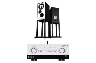 Leak Stereo 230 Integrated Amplifier with Mission 700 Standmount Loudspeakers with Stands