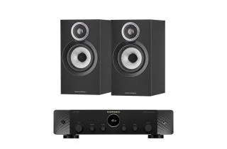 Marantz Stereo 70s Stereo Receiver with Bowers & Wilkins 607 S3 Bookshelf Speakers
