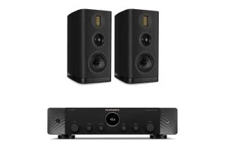 Marantz Stereo 70s Stereo Receiver with Wharfedale Evo 5.2 Bookshelf Speakers