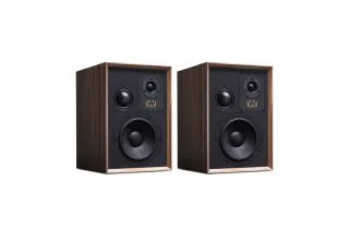 Nearly New - Wharfedale Super Denton Heritage Bookshelf Speakers - Walnut