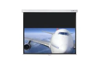 Sapphire 92" SWS200WSF 16:9 Manual Retractable Screen