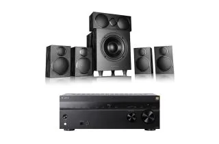 Sony TA-AN1000 8K 7.2 AV Amplifier with Wharfedale DX-3 5.1 Speaker Package