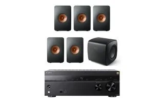 Sony TA-AN1000 8K 7.2 AV Amplifier with KEF LS50 Meta 5.1 Speaker Package