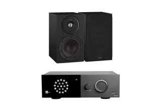 Lyngdorf TDAI-1120 2-Channel Streaming Amplifier with Dali SONIK 1 Bookshelf Speakers