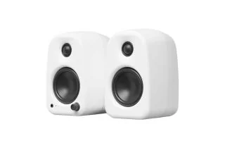 Kanto UKI Powered Desktop Speakers - Chalk