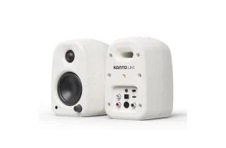 Nearly New - Kanto UKI Desktop Speakers - Chalk