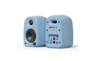 Nearly New - Kanto UKI Desktop Speakers - Cornflower Blue