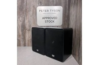 Pre-Loved - Wharfedale Denton 1S Bookshelf Speakers - Black