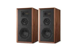 Nearly New - Wharfedale Super Linton Heritage Bookshelf Speakers - Walnut