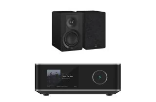 WiiM Amp Ultra Streaming Amplifier with Dali Kupid Bookshelf Speakers