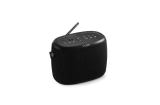 Pure Woodland Waterproof Outdoor Speaker with Bluetooth and DAB+/FM Radio - Black