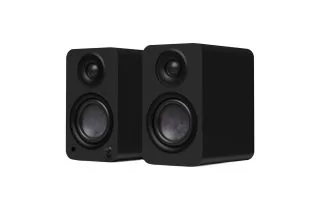 Kanto Yu4 (2nd Gen) Powered Bookshelf Speakers - Black