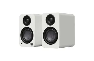 Kanto Yu4 (2nd Gen) Powered Bookshelf Speakers - White