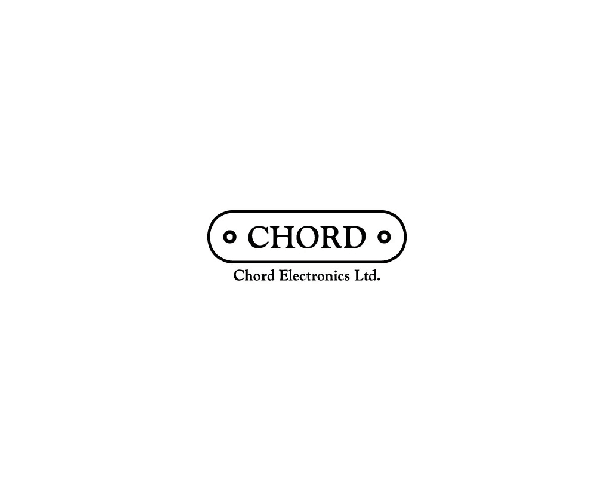 Logo of Chord Electronics Ltd., featuring a rounded rectangle with the word "CHORD" in bold black letters centered inside, on a white background.