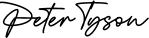 Peter Tyson Signature