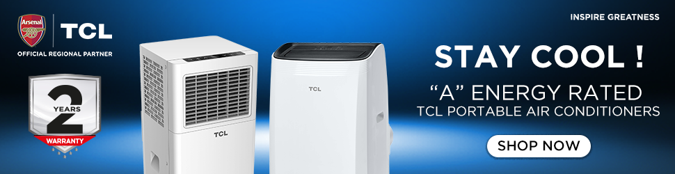 Stay Cool! Energy Rated A TCL Portable Air Conditioners - Shop Now
