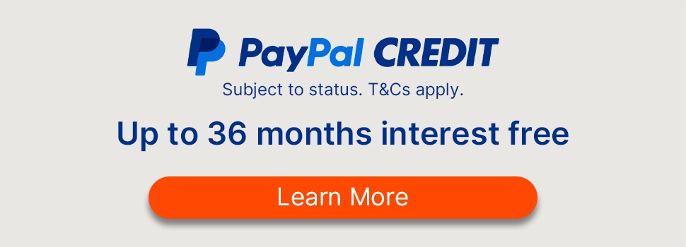 Enjoy 0% interest for up to 36 months with PayPal Credit Enjoy 0% interest for up to 36 months with PayPal Credit