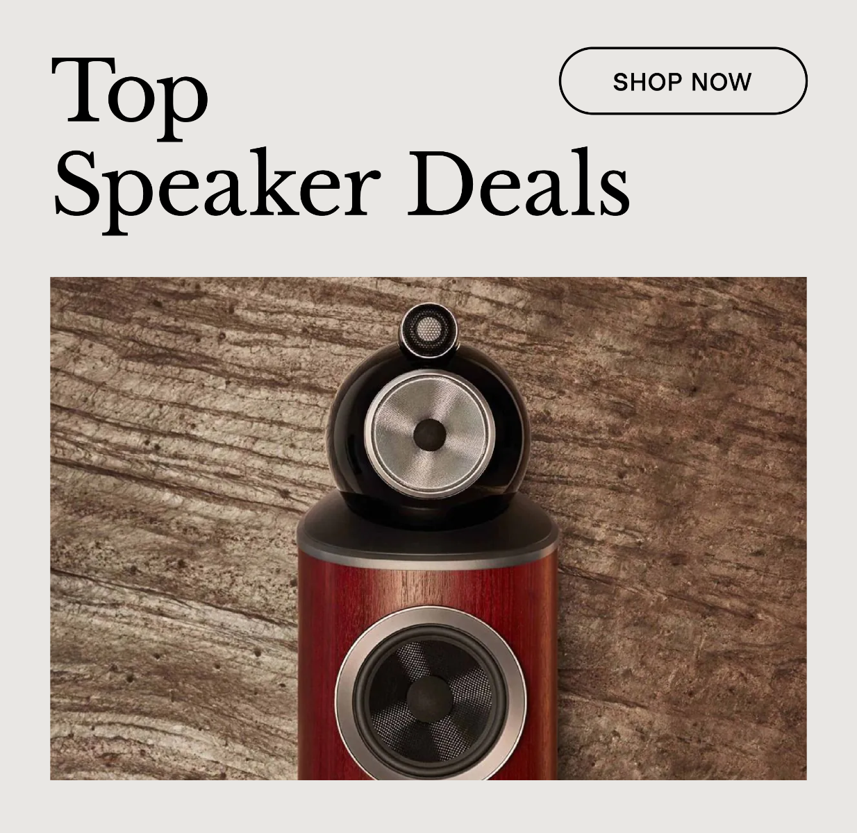 Image showing top speaker deals