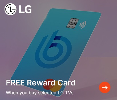 Up to £100 Cashback on Selected LG TVs