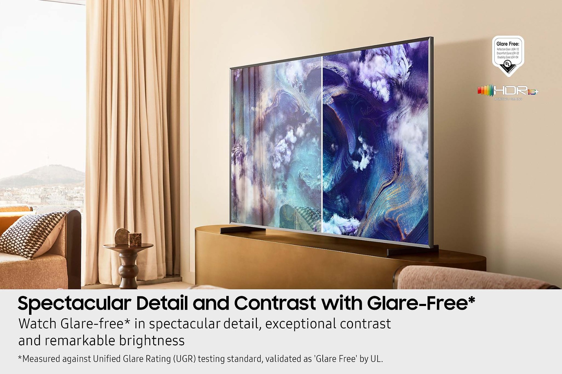 Spectacular Detail and Contrast with Glare Free*