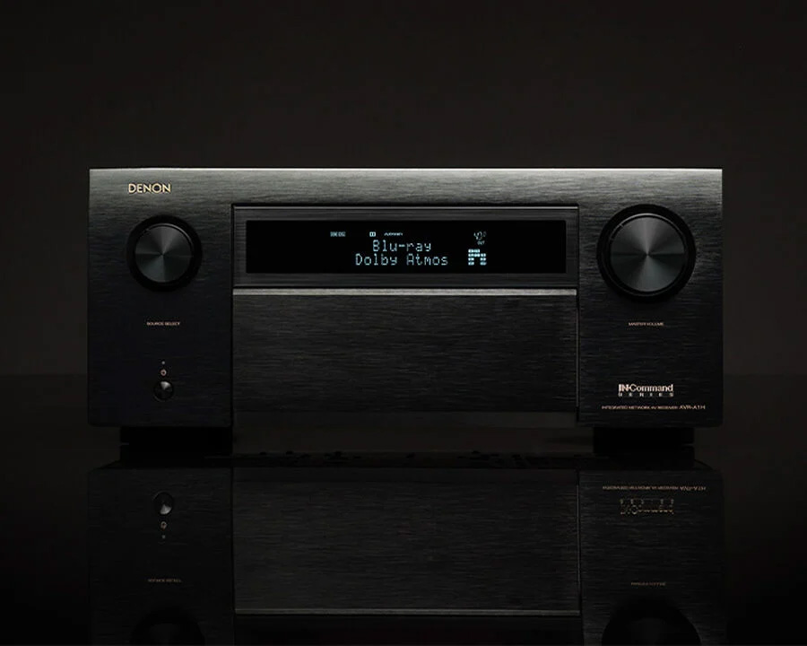 Denon AVC-A1H 15.4 Ch. 210W 8K AV Receiver with HEOS Built-in