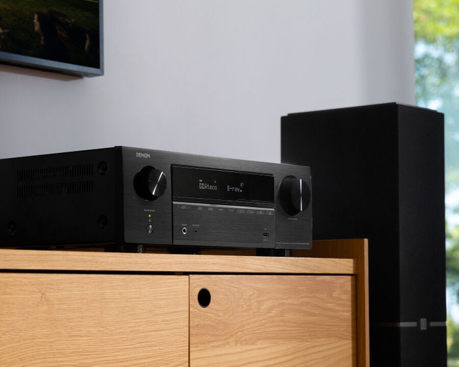 Denon AVR-X1800H 7.2 Ch. 175W 8K AV Receiver with HEOS Built-in