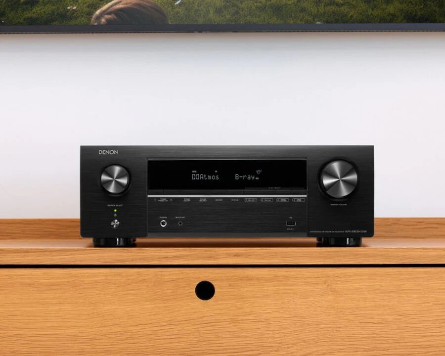 Denon AVR-X1800H 7.2 Ch. 175W 8K AV Receiver with HEOS Built-in