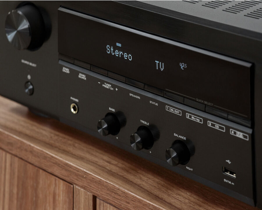 Denon DRA-900H 2.2 Ch. 145W 8K AV Receiver with HEOS Built-in