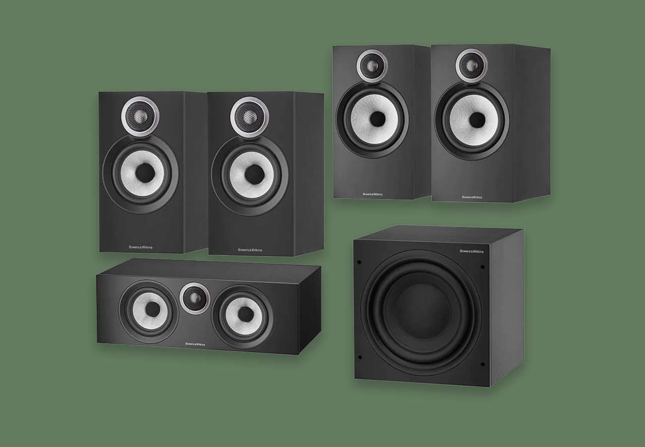 Bowers & Wilkins 606 S3 5.1 Speaker Package (607 S3 Rears) Bowers & Wilkins 606 S3 5.1 Speaker Package (607 S3 Rears)