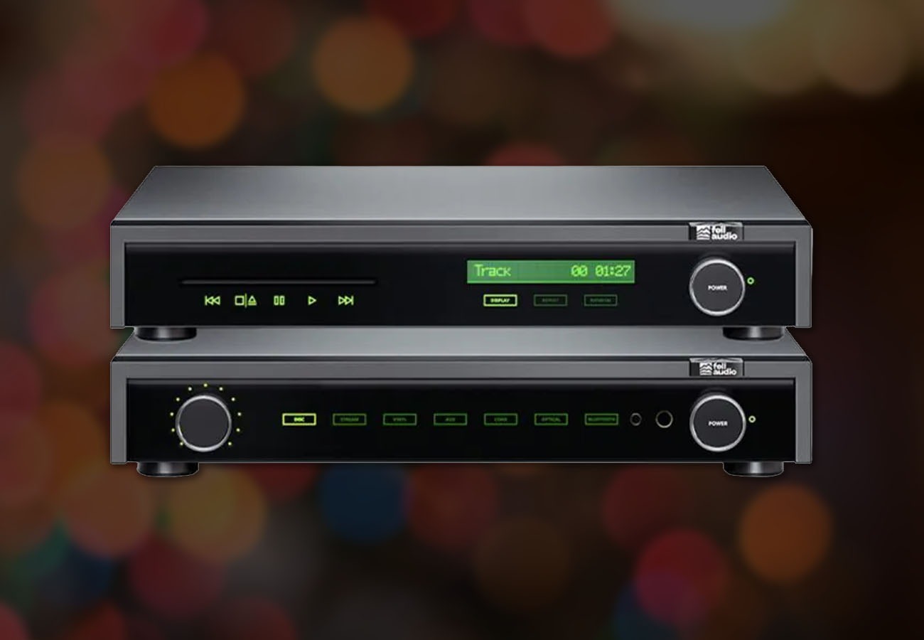 Fell Audio Fell Amp + Fell Disc CD Player Fell Audio Fell Amp + Fell Disc CD Player