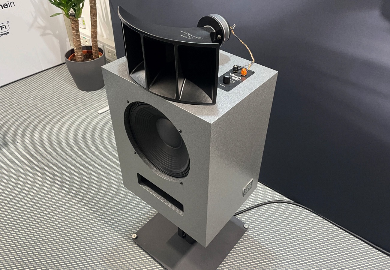 Klipsch + Ojas kO-R1 2-Way Multicell Loudspeakers with KS-12 Stands - Hammertone Grey Klipsch + Ojas kO-R1 2-Way Multicell Loudspeakers with KS-12 Stands - Hammertone Grey